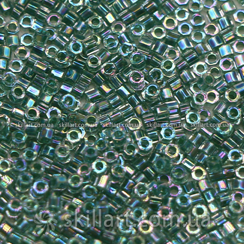 Бисер DBC-60 Miyuki Delica Beads Cut 11/0 (рубка, средний зеленоватый)